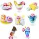 Set Of 8 Mini Figurines Kirby's Dream Land Twinkle Sweets Time