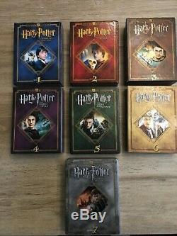 Sets Bluray Harry Potter Ultimate Edition Warner Annees 1 A 7 -rare