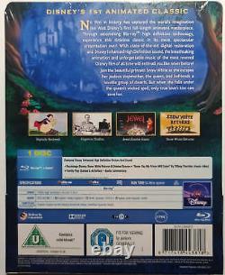 Snow White And Seven Dwarfs Steelbook Blu-ray 2014 Zavvi Limited Region B, C