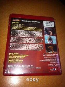 Spider Blu-ray Mondo Macabro Red Case Booklet Oop New