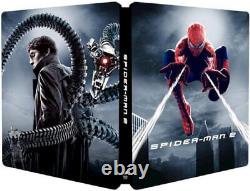 Spider-man 2 Steelbook Lenticular Blu-ray Zavvi Limited Edition 2016 Region B