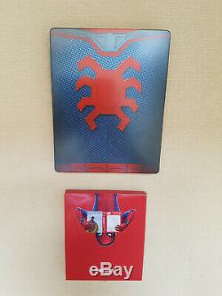 Spider-man Homecoming Blufans Blu-ray Oab 2d / 4k (steelbook + Magnet Only)