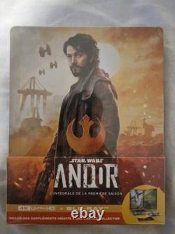 Star Wars Andor Steelbook 4K Ultra HD + Blu-ray New in Shrink Wrap