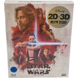 Star Wars Episode VIII: The Last Jedi Blu-ray Steelbook Limited Collector's Edition, Region A