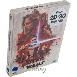 Star Wars Episode VIII: The Last Jedi Blu-ray Steelbook Limited Collector's Edition, Region A
