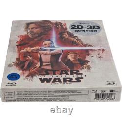 Star Wars Episode VIII: The Last Jedi Blu-ray Steelbook Limited Collector's Edition, Region A