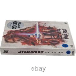 Star Wars Episode VIII: The Last Jedi Blu-ray Steelbook Limited Collector's Edition, Region A