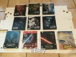 Star Wars The Complete Steelbook 1.2.3.4.5.6.7.8.9 And 10 Nine Blister Vf