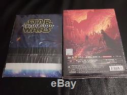 Star Wars The Force Awakens Blufans Steelbook Blu-ray Exclusive Double
