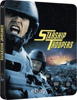 Starship Troopers SteelBook Blu-ray Zavvi Limited Edition 2013 Region Free VF