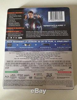 Steel Captain America Blu Ray 3d + 2d + DVD Edition French Fnac New