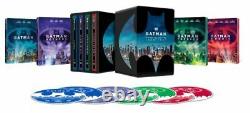 Steelbook Batman 4 Films Collection 1989-1997 4k Ultra Hd - Blu-ray New