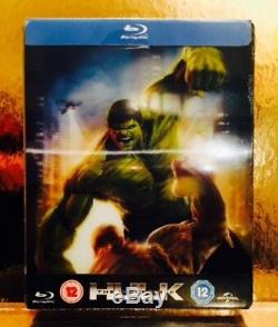 Steelbook Blu-ray The Incredible Hulk Zavvi Limited 2000 Ex Lenticular