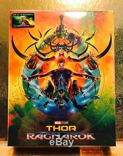 Steelbook Blu-ray Thor Ragnarok Full Brief Filmarena