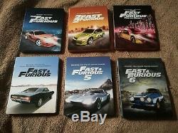 Steelbook Fast And Furious 1 To 6 Zavvi Uk