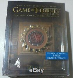 Steelbook Game Of Thrones Season 5 French Edition Blu-ray New Blister