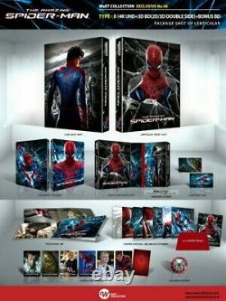 Steelbook Lenticular Fullslip The Amazing Spider-man 4k Weet New