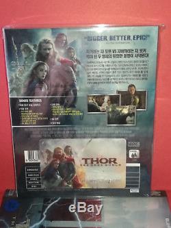 Steelbook Thor 2 Dark World Lenticular Kimchidvd New / New Rare + Pet Slip