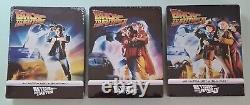 Steelbook Trilogy Back to the Future 1 2 3 (I II III) 4k Ultra HD + 2D + bonus