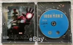 Steelbook Zavvi Lenticular Iron Man 1 2 And 3