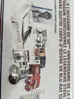 Steve McQueen Collection Rare Box Set New Sealed 50th Anniversary FR