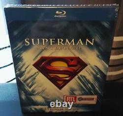 Superman Set Anthology Limited Collector Edition Integrale Blu-ray New
