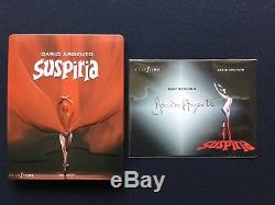 Suspiria Cult Films Blu Ray 4k Uhd + Limited Autograph Dario Argento Signed Rare