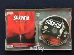 Suspiria Cult Movies Blu Ray + 4k Uhd Limited Autograph Signed Rare Argento