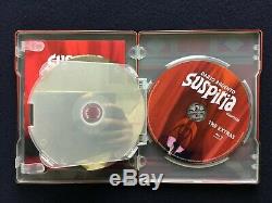 Suspiria Cult Movies Blu Ray + 4k Uhd Limited Autograph Signed Rare Argento