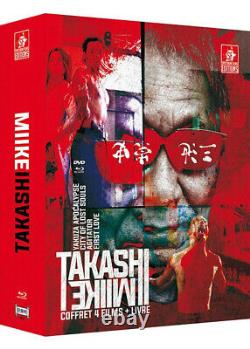 Takashi Miike 4 Films, box set with 5 discs and a book. NEW