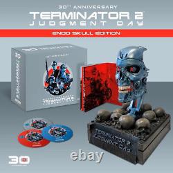 Terminator 2 4K HD + Blu-Ray 2D/3D Limited Edition Endo Skull (29cm tall)