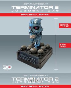 Terminator 2 4K HD + Blu-Ray 2D/3D Limited Edition Endo Skull (29cm tall)