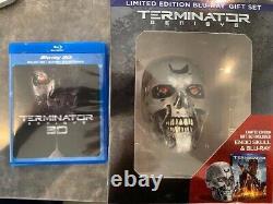 Terminator Genesis 3D + Endo Skull Bust Film in Blu-Ray 3D Collector's Box