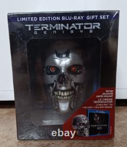 Terminator Genisys - Limited Collector's Edition Endoskull Blu-Ray New in Shrink Wrap
