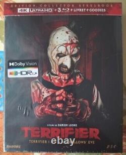 Terrifier 1 & 2 Limited Edition Numbered 4K Blu-Ray SteelBook Brand New