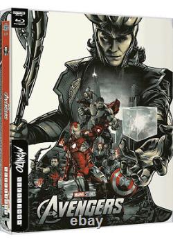 The Avengers 4K UHD + Blu-ray SteelbookT Mondo FNAC Exclusive NEW in blister pack