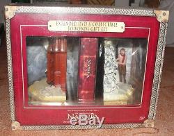 The Chronicles Of Narnia 4 DVD Collector's Box + 9 February Figurines Blister Vf