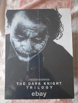 The Dark Knight Trilogy White Boxset Edition Uhd Club Neuf