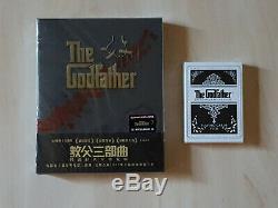 The Godfather Black Edition Blufans Blu-ray Exclusive Steelbook Oop With Cards