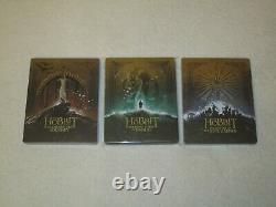 The Hobbit Trilogy Blu-ray 4k Uhd Steelbook Hdzeta (steelbooks Only)