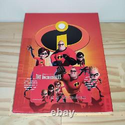 The Incredibles Fullslip B2 Lenticular STEELBOOK Blu-Ray RARE TBE