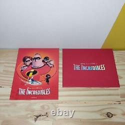 The Incredibles Fullslip B2 Lenticular STEELBOOK Blu-Ray RARE TBE