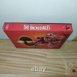 The Incredibles Fullslip B2 Lenticular STEELBOOK Blu-Ray RARE TBE