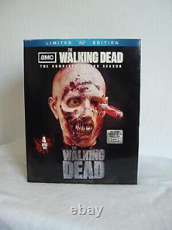 The Walking Dead Season 2 Blu-ray Limited Edition Zombie Head with Box