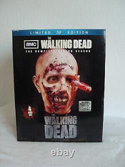 The Walking Dead Season 2 Blu-ray Limited Edition Zombie Head with Box