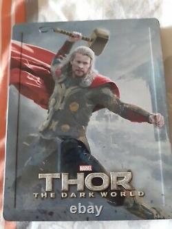 Thor The Dark World Lenticular Fullslip Steelbook Blufans Edition Like New