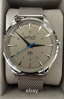 Trifoglio Italia M8 Watch Vintage Style Elegant Classic Dial