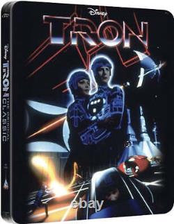 Tron The Original Classic Steelbook Blu-ray Zavvi 2013 Limited Edition Region F
