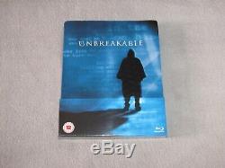 Unbreakable (unbreakable) Blu-ray Steelbook Uk Zavvi New & Sealed (vf)