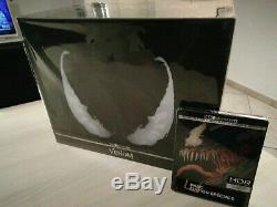 Venom Steelbook Blu-ray Sealed Collector Combo + 2nd Steelbook 4k Ultra
